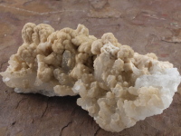 Calcite on Quartz Cluster